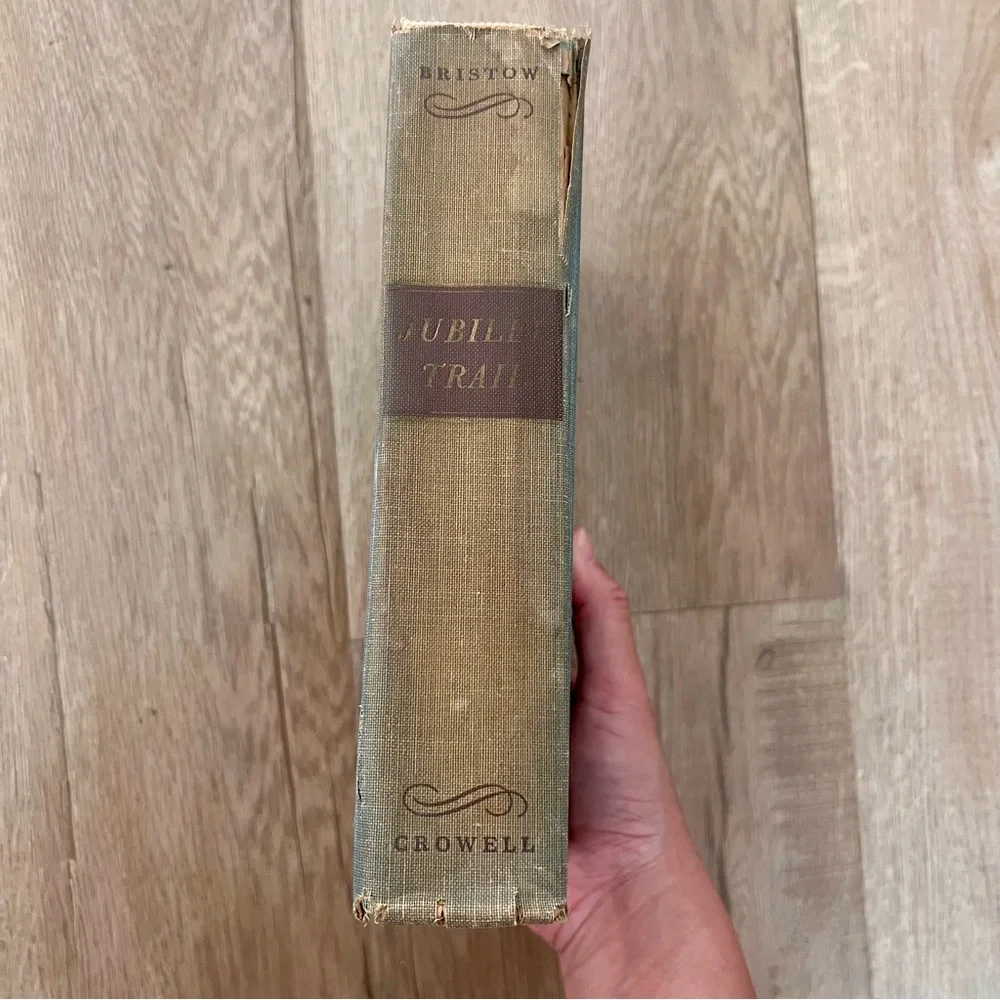 JUBILEE TRAIL by Gwen Bristow 1950 Hard‎ Cover Book Vintage